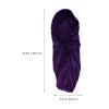 2pcs Buckle Long Silk Shower Cap Caps for Women Shower Cap for Braids Women Sleeping Hats Silk Hair Bonnet Shower Head Cover Womens Caps Satin Sleep Cap Household Miss view 3