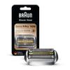 Braun Shaver Head Replacement Part 94M Silver, Compatible with Series 9 Pro and Series 9 Electric Razors for Men view 1