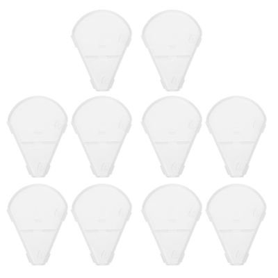 10pcs Makeup Covers Plastic Makeup Guard Protectors Cosmetics Brush Protectors for Women Girls