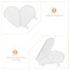10pcs Makeup Covers Plastic Makeup Guard Protectors Cosmetics Brush Protectors for Women Girls view 2