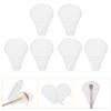 10pcs Makeup Covers Plastic Makeup Guard Protectors Cosmetics Brush Protectors for Women Girls view 3