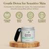 360Feel Peppermint Detox Bath Salt Body Scrub - Great Exfoliating Bodyscrub for Acne Scars Stretch Marks Foot Scrub Great For Women Body - 8 Fl Oz view 3