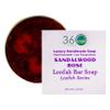 360Feel Sandalwood Rose Loofah Bar Soap - Luxury Handmade Soap, Vegan & Cruelty-Free - Cleanse, Exfoliate & Nourish - Pamper Yourself or Gift to Loved Ones! view 1