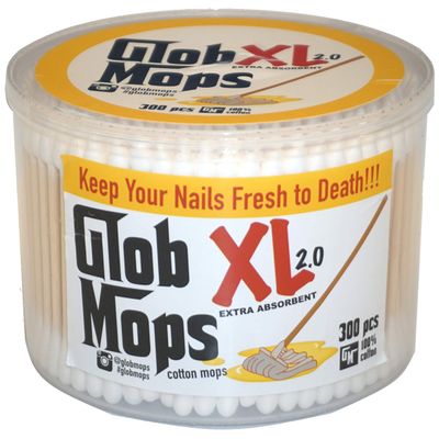 ArkiFACE Mop - Glob Mops XL 2.0 Limited Edition XC - 300 Cotton Swabs - Black - Floor