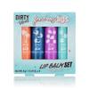 Dirty Works Feed My Lips, Lip Balm Set, 4 x 4g Nourishing, Hydrating Lip Salve Tubes Gift Set, Variaty of Fruity and Flavours view 1