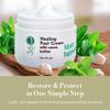 360Feel Healthy Healing Foot Cream With Cocoa Butter and Coconut Oil 2 Fl Oz Foot Cream for Cracked Feet And Heals Relieves view 4