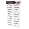 6D Eyebrow Sticker Professional Eyebrow Transfer Sticker Eyebrow Makeup Tool for Women and Girls (Brown)(BROWN-03) view 2