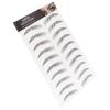 6D Eyebrow Sticker Professional Eyebrow Transfer Sticker Eyebrow Makeup Tool for Women and Girls (Brown)(BROWN-03) view 3