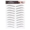 6D Eyebrow Sticker Professional Eyebrow Transfer Sticker Eyebrow Makeup Tool for Women and Girls (Black)(BLACK-07) view 1