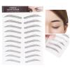 6D Eyebrow Sticker Professional Eyebrow Transfer Sticker Eyebrow Makeup Tool for Women and Girls (Black)(BLACK-07) view 2