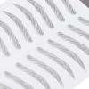 6D Eyebrow Sticker Professional Eyebrow Transfer Sticker Eyebrow Makeup Tool for Women and Girls (Black)(BLACK-07) view 4