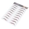 6D Eyebrow Sticker, Professional Waterproof Eyebrow Transfer Sticker Eyebrow Makeup Tool for Women and Girls (Brown)(BROWN-01) view 3