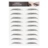 6D Eyebrow Sticker Professional Eyebrow Transfer Sticker Eyebrow Makeup Tool for Women and Girls (Black)(BLACK-05) view 1