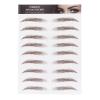 6D Eyebrow Sticker Professional Eyebrow Transfer Sticker Eyebrow Makeup Tool for Women and Girls (Brown)(BROWN-05) view 1
