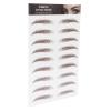 6D Eyebrow Sticker Professional Eyebrow Transfer Sticker Eyebrow Makeup Tool for Women and Girls (Brown)(BROWN-05) view 4