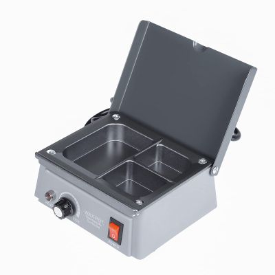 EustomA Wax Heater Pot Lab Equipment Analog 3pots Waxing JG-15