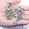 GMMDXD Imitation Austrian Hot Rhinestone Rubber Bottom Nail Glass Rhinestone Flat DIY Nail Art Accessories Clothing Accessories (Color : Ss8) view 1