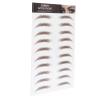 6D Eyebrow Sticker Professional Eyebrow Transfer Sticker Eyebrow Makeup Tool for Women and Girls (Brown)(BROWN-06) view 3