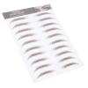 6D Eyebrow Sticker Professional Eyebrow Transfer Sticker Eyebrow Makeup Tool for Women and Girls (Brown)(BROWN-06) view 4