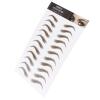 6D Eyebrow Sticker Professional Eyebrow Transfer Sticker Eyebrow Makeup Tool for Women and Girls (Brown)(BROWN-10) view 3