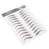 6D Eyebrow Sticker Professional Eyebrow Transfer Sticker Eyebrow Makeup Tool for Women and Girls (Brown)(BROWN-10) view 4