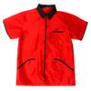 Barber Cape Stylist Cape Barber Jacket for Men Barber Vest Barber Shirt Barber Uniform Barbershop Barber Shop (X-LARGE, RED) view 1