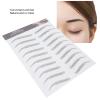 6D Eyebrow Sticker Professional Eyebrow Transfer Sticker Eyebrow Makeup Tool for Women and Girls (Black)(BLACK-08) view 3