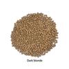 1000 Pcs 3.0mm Silicone Lined Beads Nano Beads for Hair Extensions Copper Nano Ring for Nano Tip Extension (Dark Blonde) view 2