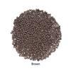 1000 Pcs 3.0mm Silicone Lined Beads Nano Beads for Hair Extensions Copper Nano Ring for Nano Tip Extension (Brown) view 2