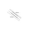 2 Pieces Ingrown Toenail File and Lifter Double Sided Professional Grade Nail Cleaner Tool Stainless Steel Ingrown Toenail Tool Nail Cleaning Treatment Pedicure Tools, Silver view 2