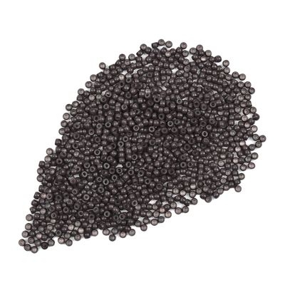 1000 Pcs 3.0mm Silicone Lined Beads Nano Beads for Hair Extensions Copper Nano Ring for Nano Tip Extension (Dark Brown)