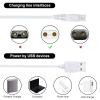 2PCS LinMei Razor Replacement Heads Compatible for Finishing Touch Flawless Body Rechargeable Ladies Shaver and Trimmer with USB Charger, 2 Cleaning Brush view 4