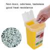 Sharps Disposal Container, Disposal Blade Container Barbershop Hair Salon Shaving Knife Blade Disposal Collect Box(Yellow) view 3