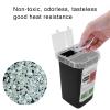 Sharps Disposal Container, Disposal Blade Container Barbershop Hair Salon Shaving Knife Blade Disposal Collect Box(Black) view 2