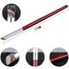 WOKOTO 3 Pcs Nail Ombre Brushes For Nail Art Brushes Set With 8 Addtional Nail Sponges Set Ombre Nail Brushes For Acrylic Application Gradient Gel Ombre Brushes Nails Nail Acrylic Brushes Set view 4