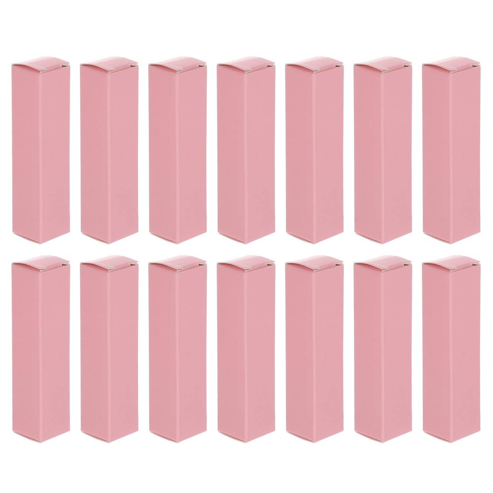 50Pcs Kraft Paper Lipstick Boxes, Essential Oil Packaging Boxes, DIY Supplies Beauty Accessories Makeup Organzier Tube Storage