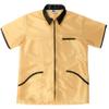 Barber Jacket for Men, Barber Vest, Barber Uniform, Barber Apparer (X-SMALL, GOLD) view 1