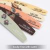 25 Pieces Nail Files and Buffers Mixed Grit, 100/120/150/180/240 Grits Reusable Emery Boards for Acrylic Files and Natural Nails view 4