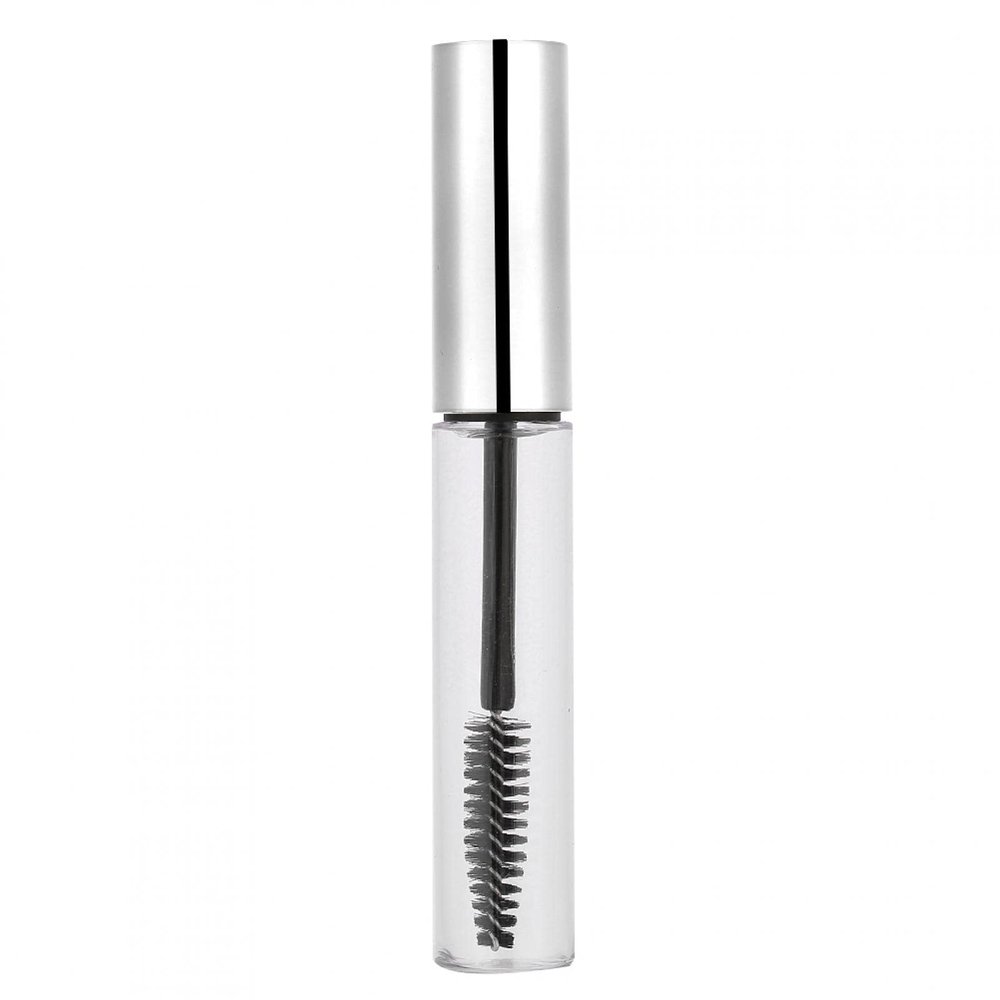 Empty Mascara Tube and Wand, 5 Colors 10ml Empty Eyelash Growth Plastic Oil Tube Container Refillable Mascara Bottle Diy Mascara Brush Container, Cosmetics Supplies