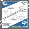 Muskal Med - Straight Line Septum Forceps 6 inch Piercing Tool SP-002 view 3