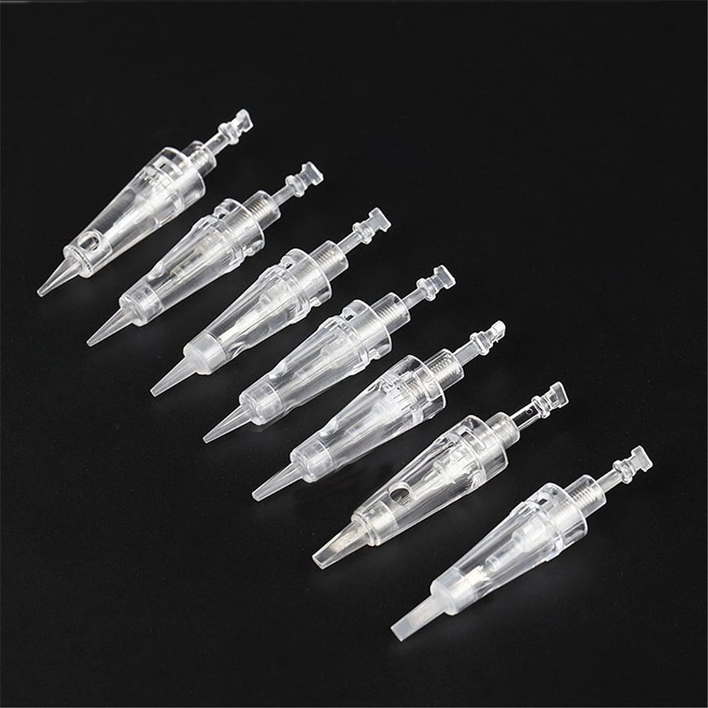 SMax 30 Pcs Tattoo Needles Professional Permanent Makeup Eyebrow Lips Tattoo Makeup Eyebrow Lip Liner Eyeliner Needles,5P/30pcs