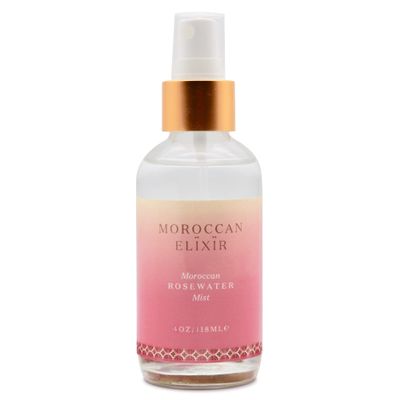 Moroccan Elixir Rose Water Face Mist for Woman | Softening, Moisturizing, Cleansing, Tone & Lifts The Skin | Enriched with Antioxidants & Reduces Skin Redness | 4 Oz