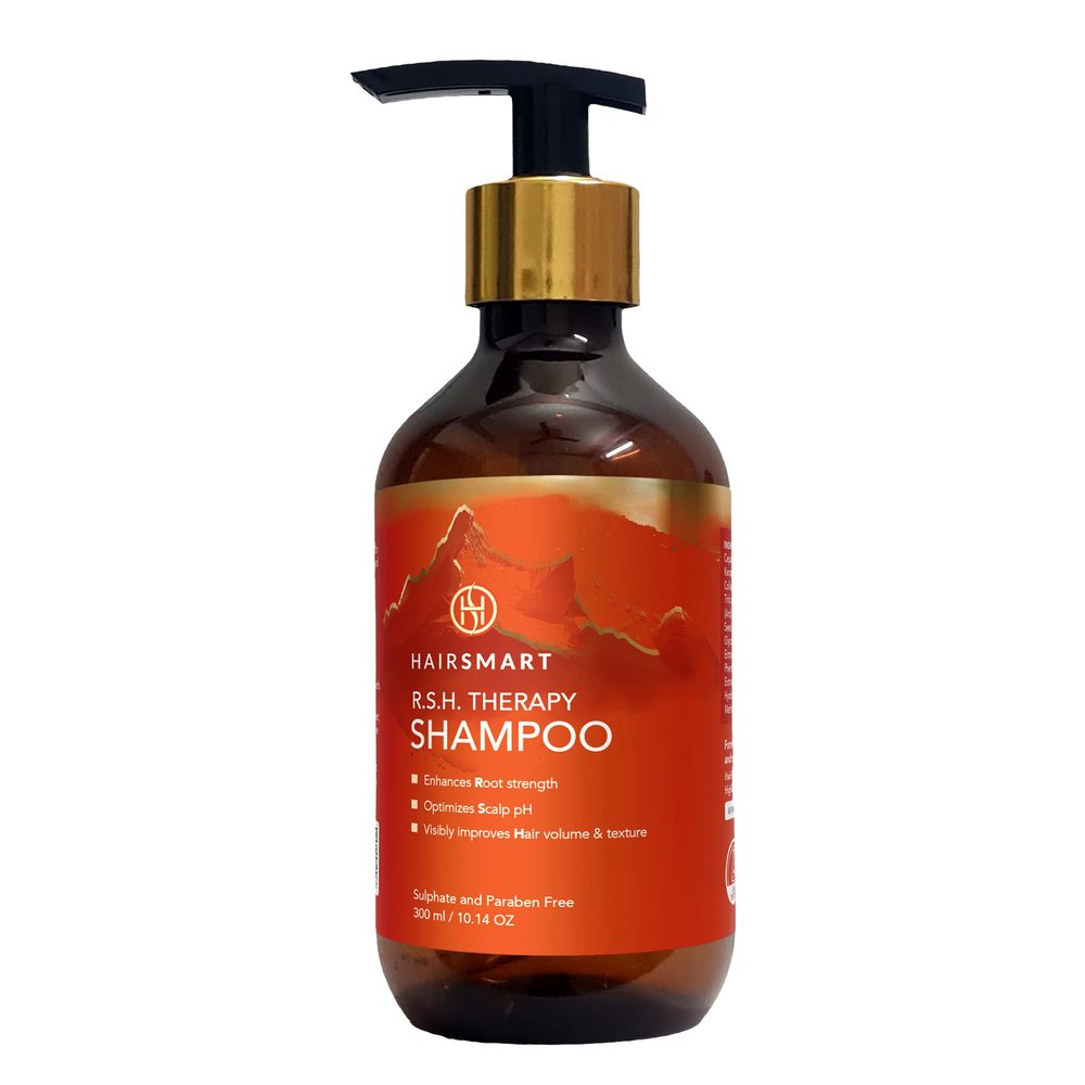 HairSmart Hair Growth Shampoo  Organic Shampoo with Ginger, Amla & Neem for Thicker, Healthier Hair (Shampoo.)