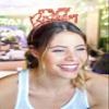 RhinestoneSash Birthday Tiara for Women - Rose Gold Sparkle Its My Birthday Headband - Bday Supplies & Decorations (mybday) rsg glt view 2