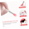 SOLUSTRE 6pcs Silicone Lip Brush Applicators Portable for Lip Gloss Balm Soft Makeup Brushes Compact Colors view 4