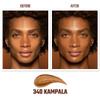 Juvia's Place I Am Magic Velvety Matte Liquid Foundation 340 - Kampala - Dark Tan w/Golden Undertone, Makeup Foundation Full Coverage, Lightweight, Long Wear, Velvety Matte Finish view 2