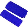 2 Pieces African Net Bath Sponge African Exfoliating Long Body Scrubber Tight Weave Beauty Skin Smoother Tower Bath Cloth Porous Stretches Back Washcloths for Daily Use or Stocking Stuffer (Blue) view 1