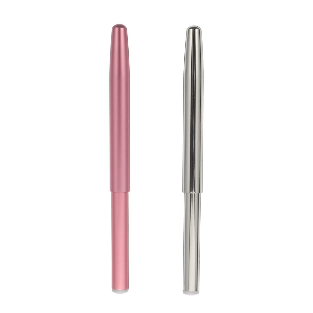 2pcs Lip Brush Makeup Brush Angled Eyeliner Brush Eyelash Makeup Tool Dual Ended Makeup Brush Lip Gloss Cosmetic Accessory Professional Acrylic Miss Portable
