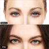 12 Pieces Reusable Eyebrow Stencil, Eyebrow Template with Elastic Band for Beginners6 Styles clear view 2