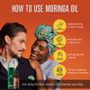 Aduna Organic Moringa Oil | 100% Natural Cold-Pressed for Skin, Hair & Nails | Multi-Purpose Moisturizing Beauty Oil With Antioxidants & Emollients | Lightweight & Fast-Absorbing | 100ml view 2